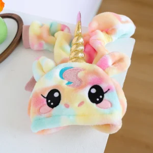 Pink Rainbow Mane Hooded Dog Costume