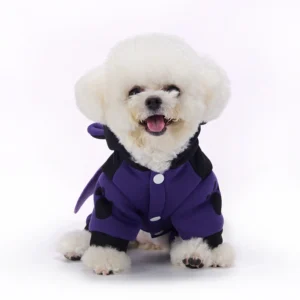 Black Bat Wing Dog Hoodie with Ears
