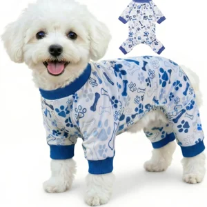 Warm Fleece Dog Onesie Pajamas