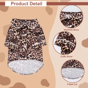 Animal Print Lightweight Dog T-Shirt